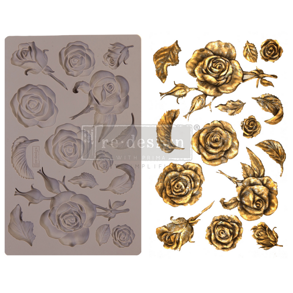Fragrant Roses Decor Mould-Levee Art Gallery